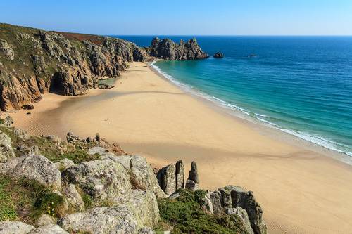 Porthcurno Beach, Cornwall Porthcurno Beach, Cornwall