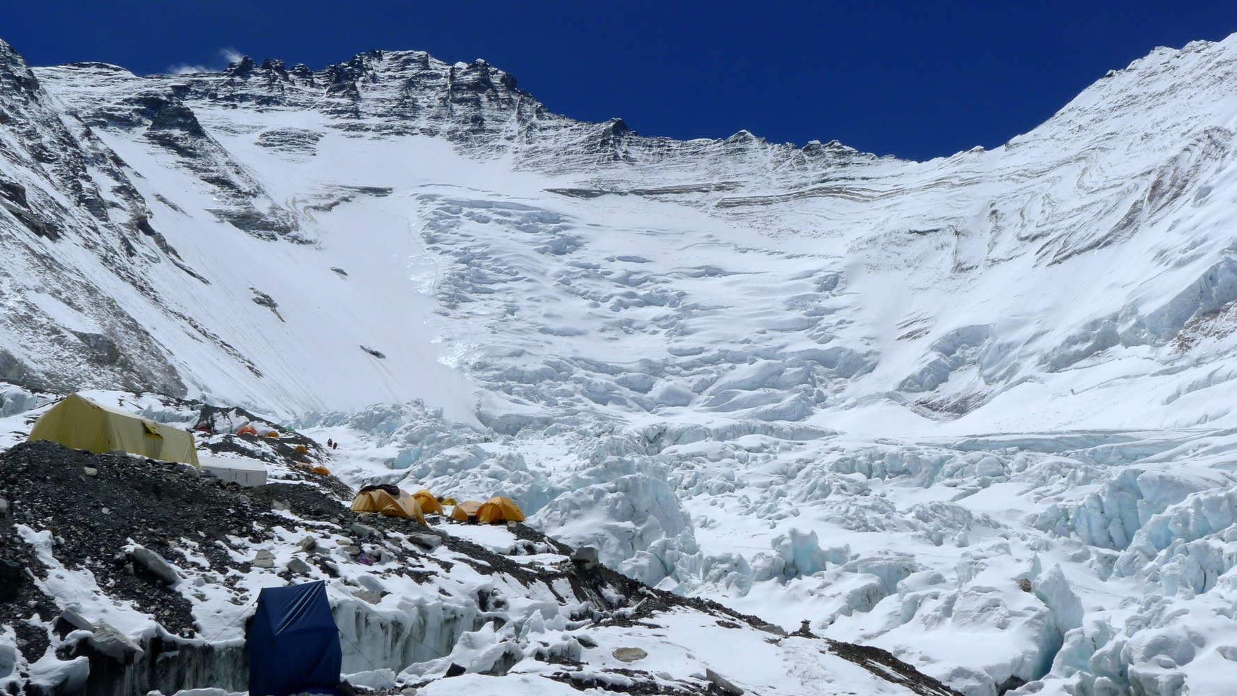 Camp 2 and the Lhotse Face