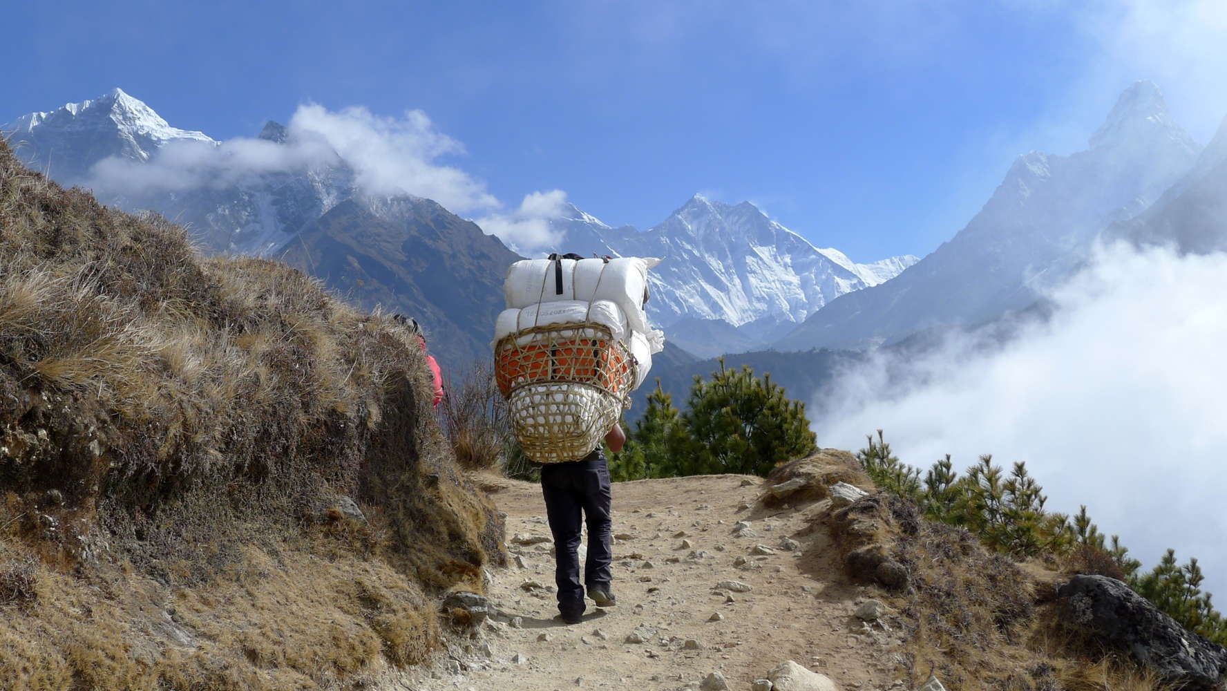 above Namche Bazaar