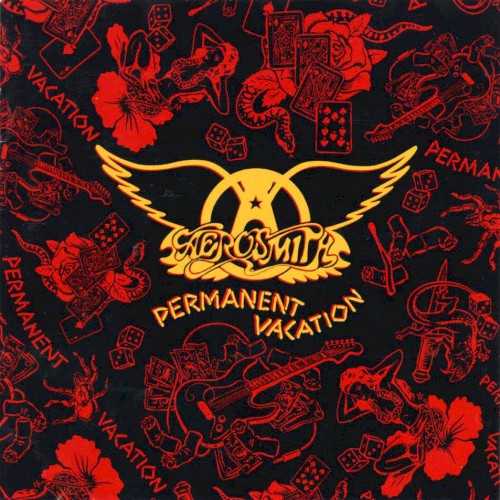 Allmusic album Review : The much-ballyhooed reunion of the original Aerosmith lineup had pretty much fallen flat on its face after 1985s hit-and-miss Done With Mirrors. Realizing that the band simply couldnt do it alone, A&R; guru John Kalodner capitalized on the runaway success of Run-D.M.C.s cover of "Walk This Way" and decided to draft in the days top hired hands, including knob-twiddler extraordinaire Bruce Fairbairn and career-revitalizing song doctors Desmond Child and Jim Vallance. Together, they would help craft Permanent Vacation, the album which would reinvent Aerosmith as 80s and 90s superstars. Yet, despite the mostly stellar songwriting, which makes it a strong effort overall, some of the albums nooks and crannies havent aged all that well because of Fairbairns overwrought production, featuring an exaggerated sleekness typical of most mid-80s pop-metal albums. Furthermore, Desmond Childs pedantic writing often compromises the timeliness of even the best material. On the other hand, pre-fab radio gems like "Rag Doll" and "Dude (Looks Like a Lady)" remain largely unassailable from a "delivering the goods" perspective. But remember kids, this is Aerosmith, so that can only mean one thing: a guaranteed number of incredible tracks for any time and place. These include the earthy voodoo blues of "St. John" and the excellent hobo-harmonica fable of "Hangman Jury." And, although some of the remaining cuts lean to the filler side, both the awkwardly Caribbean title track and the cover of the Beatles "Im Down" are well executed. Finally, the crowd-pleasing schmaltz of "Angel" showcases the band at the peak of its power ballad cheese. A valiant effort, this album proved to be the crucial catalyst in reintroducing Aerosmith to the masses, but if youre looking for an even better example of the bands renewed strength, check out Pump first. permanent_vacation