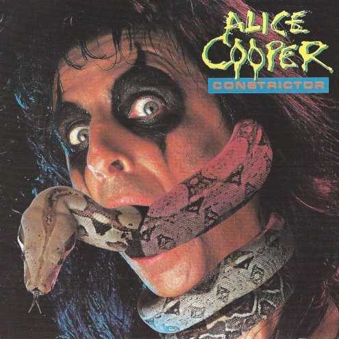 Allmusic album Review : At a time when many of the forgotten bands of the 70s began to resurface, Alice Cooper released Constrictor in 1986, his first album in three years. The album attempts a fresh start, which made sense, since Cooper suffered physically, creatively, and commercially over the past decade due to changing trends and alcoholism, which left his latest releases void of the energy that had made Killer and Welcome to My Nightmare so popular. For the most part, Cooper succeeded in re-establishing himself -- this is arguably some of the best work he put forth in years. Nothing comes close to the songs he recorded in his 70s heyday, but whats here is surprisingly lively and sharp-witted: "Simple Disobedience" is a catchy anthem of rebellion, and "Teenage Frankenstein" is a straightforward, amusingly melodramatic rocker. Like most of Coopers 80s work, Constrictors large amount of filler makes the album unmemorable on the whole, but it serves an importance in proving that Cooper was still entirely capable of rocking out, and was ready for a return to the mainstream without completely selling himself short. constrictor