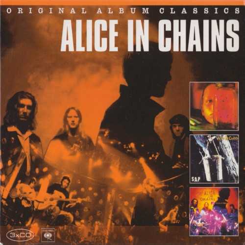 Allmusic album Review : The 2011 box set Original Album Classics rounds up the softer side of Alice in Chains: Jar of Flies, Sap, and MTV Unplugged. All three albums are packaged as mini-LPs in paper sleeves and the set is available at an affordable price, making it a nice bargain even if it misses such big AIC titles as Dirt. original_album_classics