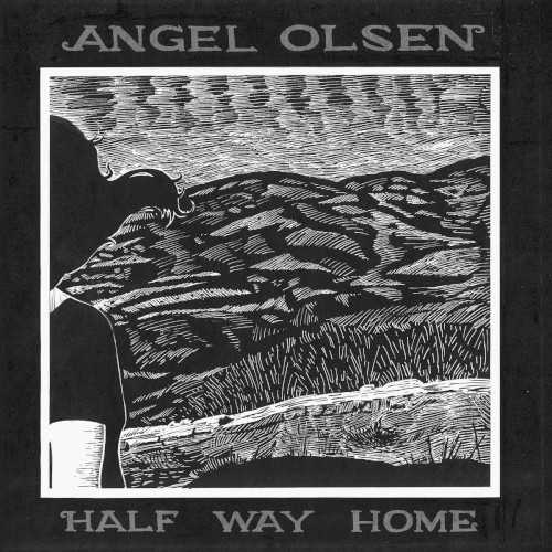 Allmusic album Review : With Half Way Home, her first proper solo album following some lesser EP and cassette material, Chicago songwriter Angel Olsen constructs a landscape so starkly beautiful its surprising she can hide any of the emotional intricacies of her songs in a sound so wide open. Olsen spent some time collaborating with Bonnie "Prince" Billy on tour and singing on his records as part of the Cairo Gang, and while relating her sad-souled Americana songs to those of Bonnie Billys wouldnt be wrong, that lazy comparison doesnt really do justice to their complexity. Half Way Home is a collection of hidden moments and gracefully wounded sounds taking notes from decades of masterfully melancholic artists. The nostalgic bounce of "The Waiting" filters an upbeat indie folk arrangement through a heavy Roy Orbison lens, spotlighting the deep loneliness locked in what comes off as a sprightly mellow rocker. Angel flits between these shades of classic 50s icons like Orbison and Patsy Cline, echoes of Joni Mitchells 70s free-spirit wandering, and the more modernized approach shared by her indie contemporaries. On tracks like "Cant Wait Until Tomorrow" and "Always Half Strange," she manages to run through all of these styles, building from a disaffected deadpan to a soaring, yodeling crescendo. Olsen keeps the arrangements minimal for much of the album, but the more fleshed-out numbers like "Lonely Universe" and "The Sky Opened Up" have touches of 70s Euro-folk, with understated percussion, haunted vocal delays, and mumbling bass bringing out touches of Fairport Convention or even the muted sorrow of Sibylle Baier. Its the understatement that makes Half Way Home such a heart-wrenching and gorgeous listen. By album closer "Tiniest Seed," Olsen has laid out a transfixing set of tunes that fold back into a softy crushing whole. Bare-bones harmonies, restrained instrumentation, and Olsens brilliantly isolated musical persona result in an album to return to repeatedly, with new layers revealing themselves each time. half_way_home
