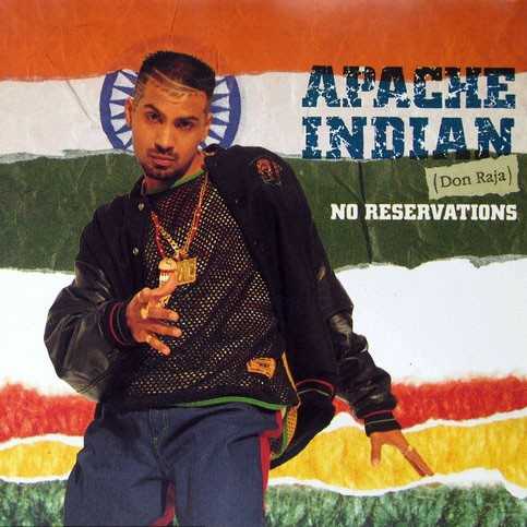 Allmusic album Review : While his music is not bhangra in any accepted sense, he grew out of the bhangra scene. His is a remarkable bhangra-related dance music often carrying a social message in a mixed Punjabi, English and West Indian patois. Tracks such as "Chok There" (slang for Tear the house down), "Move over India," "Don Raja" and "Arranged Marriage" made it a remarkable debut. (With one qualification: several tracks had previously appeared on Apachi Indian by Don Raja, a mini-album for Jet Star (SDCD46) which spelled his name in a nonstandard way.) no_reservations