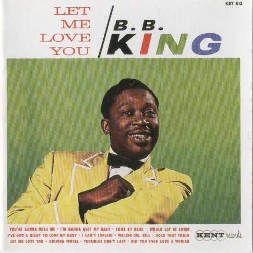 Allmusic album Review : The faintly confusing Let Me Love You mixes up material from B.B. Kings earliest RPM sessions with newer cuts from his Kent Records era. Much of the early RPM material has been released on other compilations, such as Do the Boogie!, while the more recent Kent material was issued on several classic LPs from the early 60s. Nonetheless, the collection holds up rather well, since the songs all come from the same time period. It also helps that the set contains some real rarities, like the definitive blues of "Troubles Dont Last" and the rollicking, horn-driven "Youre Gonna Miss Me," both of which are only available on rare early-60s recordings. Mixed in with the hard-rocking "Whole Lotta Love" and the classic title cut, they make for a fairly seamless disc. Still, the haphazard sequencing and selection (coupled with the absence of much documentation) make this an odd album. Let Me Love You, while containing some rare and recommended B.B. King cuts, is more of a package for King collectors and blues enthusiasts, and newcomers would be advised to start with other, more definitive compilations and recordings. let_me_love_you
