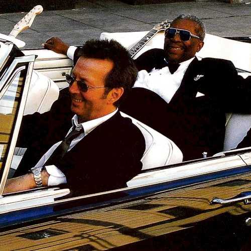 Allmusic album Review : The potential for a collaboration between B.B. King and Eric Clapton is enormous, of course, and the real questions concern how it is organized and executed. This first recorded pairing between the 74-year-old King and the 55-year-old Clapton was put together in the most obvious way: Clapton arranged the session using many of his regular musicians, picked the songs, and co-produced with his partner Simon Climie. That ought to mean that King would be a virtual guest star rather than earning a co-billing, but because of Claptons respect for his elder, it nearly works the other way around. The set list includes lots of King specialties -- "Ten Long Years," "Three OClock Blues," "Days of Old," "When My Heart Beats Like a Hammer" -- as well as standards like "Hold on Im Coming" and "Come Rain or Come Shine," with some specially written and appropriate recent material thrown in, so King has reason to be comfortable without being complacent. The real danger is that Clapton will defer too much; though he can be inspired by a competing guitarist such as Duane Allman, he has sometimes tended to lean too heavily on accompanists such as Albert Lee and Mark Knopfler when working with them in concert. That danger is partially realized; as its title indicates, Riding With the King is more about King than it is about Clapton. But the two players turn out to have sufficiently complementary, if distinct, styles so that Claptons supportive role fills out and surrounds Kings stinging single-string playing. (Its also worth noting that there are usually another two or three guitarists on each track.) The result is an effective, if never really stunning, work. riding_with_the_king