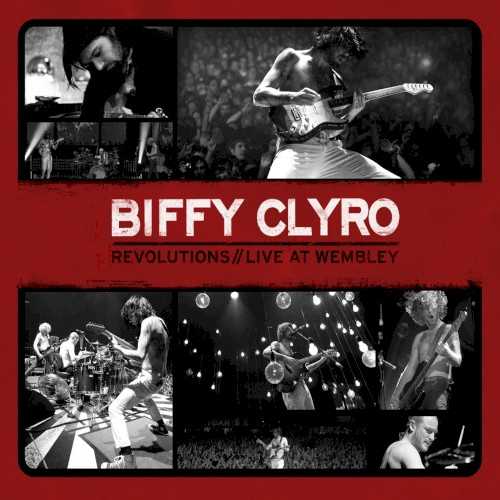 Allmusic album Review : The complete opposite of an overnight success, hirsute three-piece Biffy Clyro were Scotlands best-kept secret for over half a decade before the rest of the U.K. wisely began to wake up to their blistering prog rock sound. Highlighting their remarkable career turnaround, their first live album, Revolutions: Live at Wembley, shows how far theyve traveled from their homelands toilet circuit scene, with a 19-track set performed in front of 12,000 fans at Londons most famous arena at the end of 2010. Recorded just a year after their fifth album, Only Revolutions, earned them their second consecutive Top Three chart position, its no surprise that the Mercury Music Prize-nominated effort makes up the bulk of the set list (only "Cloud of Stink" and "Know Your Quarry" are omitted), as the trio pummels its way through the likes of the anthemic hit single "Mountains," the crunching rock opera of "That Golden Rule," and the highly charged Muse-esque "The Captain," as well as revealing its mellower side on the contemplative "God & Satan" and, of course, "Many of Horror," which much to the bands amusement is now far better known as the lead single from X Factor winner Matt Cardle. Five tracks from 2007 breakthrough Puzzle also make the cut, including the tender ballad "Machines" and "Folding Stars," an emotive tale inspired by the death of lead singer Simon Neils mother, and Neils solo acoustic renditions manage to retain a sense of intimacy despite the imposing surroundings. But while the handful of tracks from their first three albums, Blackened Sky ("57"), The Vertigo of Bliss ("Diary of Always"), and Infinity Land ("Glitter and Trauma"), may draw a blank from those new to the Biffy fold, its these old-school additions that receive the most rapturous response from the longtime fans whove stuck with them ever since their early Beggars Banquet days. Revolutions: Live at Wembley isnt representative enough to be considered the defining live Biffy Clyro experience, but its a captivating and suitably grandiose affair that explains why they have finally made the leap from student venue favorites to arena rock gods. revolutions_live_at_wembley