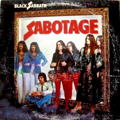 Allmusic album Review : Sabotage is the final release of Black Sabbaths legendary First Six, and its also the least celebrated of the bunch, though most die-hard fans would consider it criminally underrated. The band continues further down the proto-prog metal road of Sabbath Bloody Sabbath, and this time around, the synthesizers feel more organically integrated into the arrangements. Whats more, the song structures generally feel less conventional and more challenging. Theres one significant exception in the blatant pop tune "Am I Going Insane (Radio)," which rivals "Changes" as the most fan-loathed song of the glory years, thanks to its synth-driven arrangement (there isnt even a guitar riff!) and oft-repeated one-line chorus. But other than that song and the terrific album opener, "Hole in the Sky," the band largely eschews the standard verse-chorus format, sticking to one or two melody lines per riffed section and changing up the feel before things get too repetitive. The prevalence of this writing approach means that Sabotage rivals Vol. 4 as the least accessible record of Sabbaths glory years. However, given time, the compositional logic reveals itself, and most of the record will burn itself into the listeners brain just fine. The faster than usual "Symptom of the Universe" is a stone-cold classic, its sinister main riff sounding like the first seed from which the New Wave of British Heavy Metal would sprout (not to mention an obvious blueprint for Diamond Heads "Am I Evil?"). Like several songs on the record, "Symptom" features unexpected acoustic breaks and softer dynamics, yet never loses its drive or focus, and always feels like Sabbath. Less immediate but still rewarding are "Thrill of It All," with its triumphant final section, and the murky, sullen "Megalomania," which never feels as long as its nearly nine and a half minutes. But more than the compositions, the real revelation on Sabotage is Ozzy Osbourne, who turns in his finest vocal performance as a member of Black Sabbath. Really for the first time, this is the Ozzy we all know, displaying enough range, power, and confidence to foreshadow his hugely successful solo career. He saves the best for last with album closer "The Writ," one of the few Sabbath songs where his vocal lines are more memorable than Tony Iommis guitar parts; running through several moods over the course of the songs eight minutes, its one of the best performances of his career, bar none. Unfortunately, after Sabotage, the wheels of confusion came off entirely. Yes, there were technically two more albums, but for the non-obsessive, the story of Osbourne-era Sabbath effectively ends here. sabotage