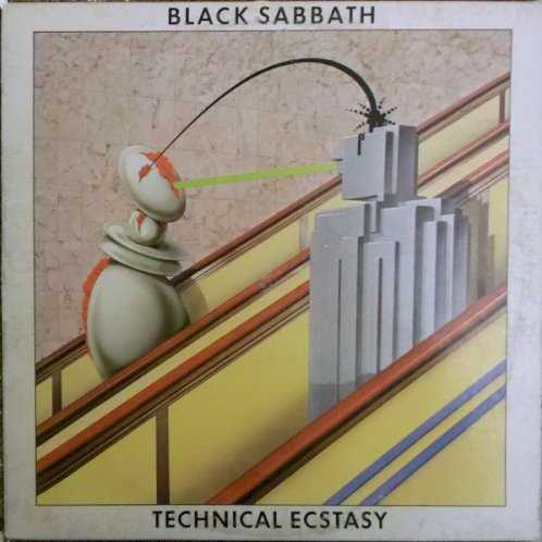 Allmusic album Review : Black Sabbath was unraveling at an alarming rate around the time of their second to last album with original singer Ozzy Osbourne, 1976s Technical Ecstasy. The band was getting further and further from their original musical path, as they began experimenting with their trademark sludge-metal sound. While it was not as off-the-mark as their final album with Osbourne, 1978s Never Say Die, it was not on par with Sabbaths exceptional first five releases. The most popular song remains the album closer, "Dirty Women," which was revived during the bands highly successful reunion tour of the late 90s. Other standouts include the funky "All Moving Parts (Stand Still)" and the raging opener, "Back Street Kids." The melodic "Its Alright" turns out to be the albums biggest surprise -- its one of drummer Bill Wards few lead vocal spots with the band (Guns N Roses covered the unlikely track on their 1999 live set, Live Era 1987-1993). technical_ecstasy