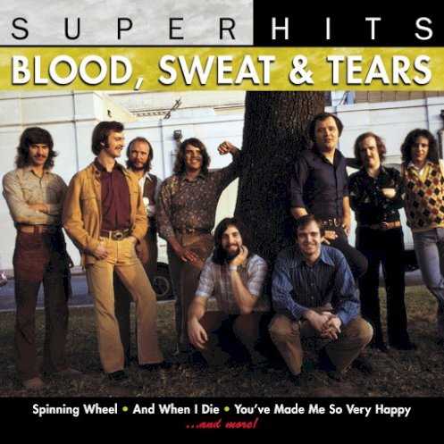 Allmusic album Review : This imported double-CD set is a bit difficult to evaluate because it is so strange (and, at times, cheesy) in its design. The 72-minute first disc is devoted to David Clayton-Thomas tenure with the group, containing 17 songs covering the best-known tracks from their second album, Blood, Sweat & Tears, right up through their 1976 rendition of "Got to Get You Into My Life" and beyond, up as far as "Katie Bell" and "Sweet Sadie the Savior," several membership changes later. As with the domestic greatest-hits compilation, the songs are all the album edits; the producers were obviously working within the confines of a restricted budget, because apart from "Got to Get You Into My Life" -- which, one assumes, is a no-brainer in terms of an investment -- the later tracks are all drawn from old 16-bit masters, a fact declared in the packaging, which otherwise has no information or annotation whatsoever. The 26-minute second ("bonus") disc offers four tracks by the original, Al Kooper-led band, and "More and More" and "Symphony for the Devil/Sympathy for the Devil," featuring David Clayton-Thomas. The whole thing is a bit of a mess, though in the European market (where What Goes Up: The Best of Blood, Sweat & Tears is not available), it probably makes sense -- for the rest of the world, its nothing but an attractively packaged, not too well-devised compilation. super_hits