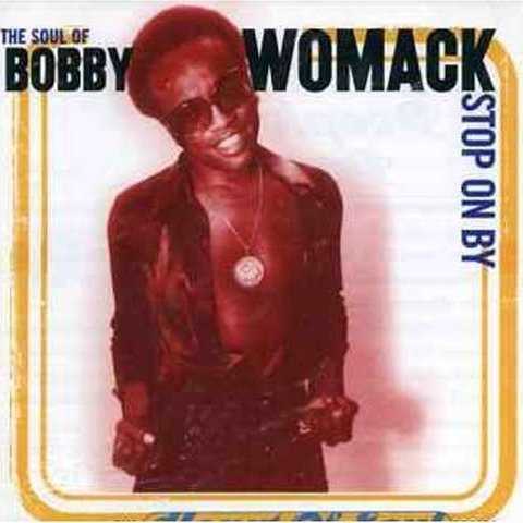 Allmusic album Review : Whether you love him or hate him, Bobby Womack is one hell of a soul singer. Grown out by his mentor Sam Cooke, Womack became one of the true stylists of his generation, and one of the few with staying power. Only Barry White and the late Curtis Mayfield could make the same claim. This 1996 EMI compilation features 15 tracks from Womacks most creative period, 1970-1975, and features one unreleased demo version of the classic "Across 110th Street." Here is Womack the funk/soul poet digging deep into the longer jams like "I Can Understand It," "Jealous Love," and "Communication," along with his more conventional singles like "Nobody Wants You When Youre Down And Out," "Thats The Way I Feel About Cha," "Youre Welcome, Stop On By," and others, all of which charted on both the R&B charts and the pop charts. These tracks are culled form such memorable albums as Understanding, Facts of Life, What the World Is Coming To, Lookin for a Love Again, Communication, and others. All of them were made with musicians of the caliber of Herbie Hancock, Chuck Rainey, Jimmy Johnson, Leon Ware, Wah Wah Watson, Willie Weeks, and singers like Pam Grier (really, that one), the Pointer Sisters, Bill Withers, and many more. Such is the depth of this compilation, listeners will be tempted to play it twice just to believe what they just heard. The tunes groove, shimmy, streak, sway, and pump along, one after another, in a blissfully funky mix that kicks ass on most soul comps by various artists from the same era. the_soul_of_bobby_womack_stop_on_by