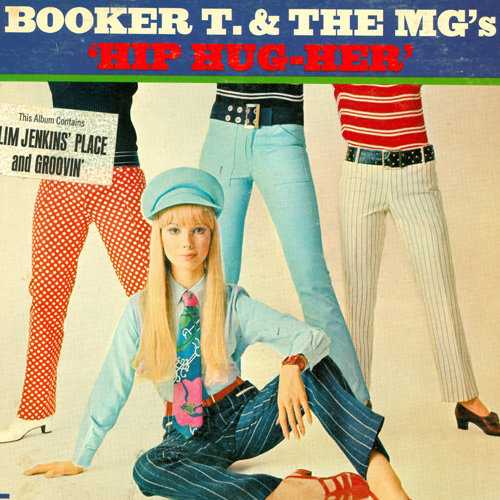 Allmusic album Review : Still riding high years after the success of "Green Onions," Hip Hug-Her is another 11-song solid session of Southern soul delivered by one of the best bands in the business. In an attempt to appeal to the up-and-coming mod movement, the cover features an alluring model flanked by fashionable faceless people. But not to judge the album by its cover, Hip Hug-Her finds the group diving deeper into soulful territories, no doubt aided by the addition of bassist Duck Dunn to the fold. The title track is clearly one of the stronger cuts on the album, but other tunes such as the midtempo Motown anthem "Get Ready" and the groups interpretation of "Groovin" make this one of the strongest full-lengths in the Booker T. & the MGs catalog. hip_hug_her