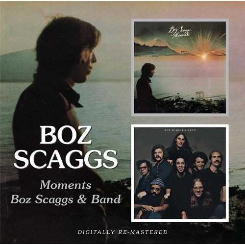 Allmusic album Review : In 2008, BGO released Boz Scaggs first two albums for CBS as a two-fer. If his 1969 eponymous debut found Scaggs digging down deep and creating some gritty soul-rock, highlighted by Duane Allmans extended workout on "Loan Me a Dime," his 1971 follow-up, Moments (his first album for CBS) found him sketching out the blue-eyed soul that would eventually bring him fame when he streamlined it for 1976s Silk Degrees. Boz Scaggs was a Southern record, but Moments is thoroughly Californian, sun-bleached and brightly colored, easily gliding along smooth surfaces. In the hands of producer Glyn Johns, Scaggs doesnt have any rough edges, and the change suits him well, as his soft, soulful croon almost cries out for a setting this lush, one thats just this side of being louche. Although Scaggs would go that down the gauche road in the 70s, Moments is far from the glitzy disco of Silk Degrees and its spawn. This is thoroughly a 60s hangover, right down to how the country shuffle of "Alone, Alone" slides between the warm soul grooves of the rest of the album. Most of this is decidedly laid-back -- the casually funky grind of "I Will Forever Sing (The Blues)" and the slyly funny boogie of "Hollywood Blues," while harking back to the Southern strut of the debut, are the exceptions, not the rule -- and while this is mellow, its not lazy: its a relaxed exploration. By the time "Can I Make It Last (Or Will It Just Be Over)" quietly drifts away on an extended instrumental coda, setting like the sun into the ocean, Scaggs has started down the path toward his signature blue-eyed soul.<br><br> However, after the burnished, mellow Moments, Boz Scaggs put some grit back into his music with this third album, Boz Scaggs & Band. Not that he got down and dirty -- his blue-eyed soul and funk are still sleek and stylish, music for uptown parties rather than downtown juke joints. But Scaggs gave his band equal billing on the title here because the bandmembers carry equal weight on Boz Scaggs & Band. Its a true band album, showcasing the groups tight interplay as much as it does Scaggs vocals. Sometimes, the band almost dominates the proceedings too much, as on "Runnin Blue," where the group is as splashy as a Vegas big band. Such excesses are balanced by the nimble "Up to You," this albums irresistible foray into country -- something that was a regular Boz feature at this point -- and the brief, breezy "Here to Stay," helping to keep things light and casual. But the best thing about Boz Scaggs & Band is hearing that band play, particularly on "Flames of Love" and "Why Why," where the group gets down low, playing funky rock and soul that hold their own with Little Feats Meters-inspired grooves. moments_boz_scaggs_band
