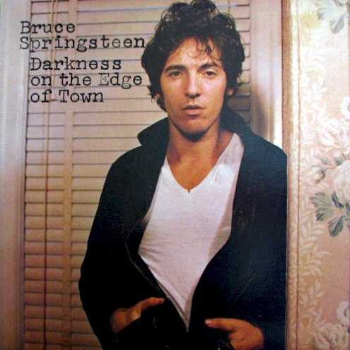 Allmusic album Review : Coming three years, and one extended court battle, after the commercial breakthrough of Born to Run, Darkness on the Edge of Town was highly anticipated. Some attributed the albums embattled tone to Springsteens legal troubles, but it carried on from Born to Run, in which Springsteen had first begun to view his colorful cast of characters as "losers." On Darkness, he began to see them as the working class. One song was called "Factory," and in another, "Badlands," "you" work "neath the wheel / Till you get your facts learned." Those "facts" are that "Poor man wanna be rich / Rich man wanna be king / And a king aint satisfied / Till he rules everything." But Springsteens characters, some of whom he inhabited and sang for in the first person, had little and were in danger of losing even that. Their only hope for redemption lay in working harder -- "You gotta live it everyday," he sang in "Badlands," but you also, as another song noted, have to "Prove It All Night." And their only escape lay in driving. Springsteen presented these hard truths in hard rock settings, the tracks paced by powerful drumming and searing guitar solos. Though not as heavily produced as Born to Run, Darkness was given a full-bodied sound, with prominent keyboards and double-tracked vocals. Springsteens stories were becoming less heroic, but his musical style remained grand. Yet the sound, and the conviction in his singing, added weight to songs like "Racing in the Street" and the title track, transforming the pathetic into the tragic. But despite the rock & roll fervor, Darkness was no easy listen, and it served notice that Springsteen was already willing to risk his popularity for his principles. Indeed, Darkness was not as big a seller as Born to Run. And it presaged even starker efforts, such as Nebraska and The Ghost of Tom Joad. darkness_on_the_edge_of_town