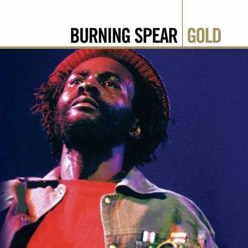 Allmusic album Review : Winston Rodney -- the man known as Burning Spear ever since the name stopped applying to the two- or three-man group he fronted -- once said that Island doesnt own any unreleased tracks from him; they only own the tracks given to them through producer Jack Ruby. This helps explain why the numerous Burning Spear compilations the labels parent company, Universal, has released differ very little in their track listings, and maybe why the Chris Blackwell mixes of Spears albums keep rearing their watered-down heads. They are here again on the two-disc Gold, yet another compilation that covers a sliver of Burning Spears career. But what a sliver it is. Gold focuses on Spears early Island albums and, through the magic of major-label mergers, one album from his stint with EMI. Its the "zenith of Burning Spears brilliant career" according to the liner notes, and the track listing makes that case well, save one horribly misguided decision. Taking three tracks from the limp and universally scorned Garveys Ghost -- a Blackwell-helmed dub snooze-fest that was done without the permission of an infuriated Rodney -- is a truly bad move. Its doubly frustrating when you consider how well Gold handles Spears other albums, including his Island debut, Marcus Garvey, which also suffered from some Blackwell-ing. Youd have to take out a second mortgage to acquire the album in its original form, and as Gold displays, Spear gradually thickened his sound through the years and its doubtful Blackwell soiled the album as drastically as listeners have been lead to believe. "Slavery Days" and "Marcus Garvey" from the album sound fantastic and vital here, but thats only the beginning. Gold takes the listener chronologically from Spears dankest, dark albums through to his punchier, more soulful ones and stops along the way to grab an uplifting live track and a couple of extended mixes that allow the groove to really stretch its legs. The a cappella "Jah No Dead" from Spears appearance in the movie Rockers is a perfect, serene ending to the heavily spiritual and politically urgent collection, one that makes the listener forget the Garveys Ghost mishap. Until Rodney and the people at Island make nice, Gold is as good as it gets. Recommended with some weighty reservations. gold
