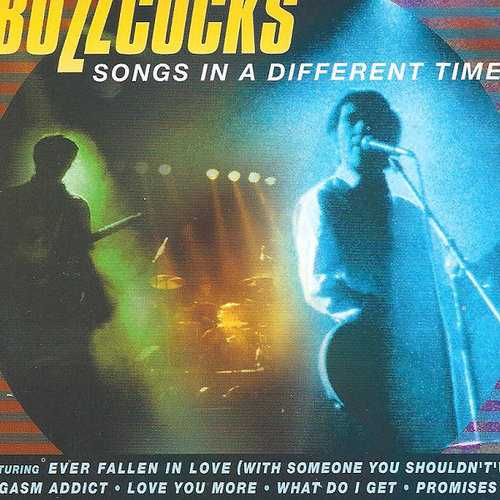 Allmusic album Review : Tony Watts liner notes state that this 24-plus minute live recording was made in Paris in April 1995, apparently at the same time as the Buzzcocks 1995 live album, French, but unlike that collection, it consists of the re-formed Buzzcocks -- Pete Shelley, Steve Diggle, Tony Barber, and Phil Barker -- playing a set of their 1977-1979 favorites, including such singles as "Orgasm Addict" and "Ever Fallen in Love (With Someone You Shouldntve)." The performances are less frantic and more proficient than the originals, but the songs remain powerful. The album may be short, but it is usually available at a budget price, and on that basis it can be recommended as a supplement to the collections of Buzzcocks fans and as a concise example of their intense style to anyone who has heard of, but not heard, them. songs_in_a_different_time