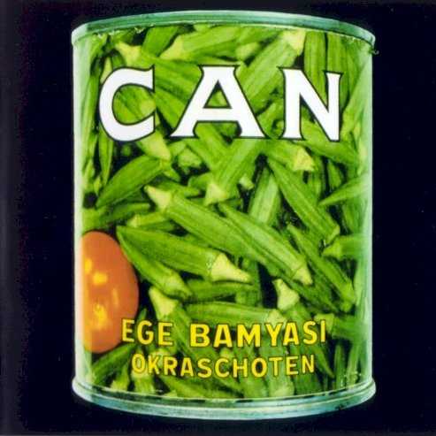 Allmusic album Review : The follow-up to Tago Mago is only lesser in terms of being shorter; otherwise the Can collective delivers its expected musical recombination act with the usual power and ability. Liebezeit, at once minimalist and utterly funky, provides another base of key beat action for everyone to go off on -- from the buried, lengthy solos by Karoli on "Pinch" to the rhythm box/keyboard action on "Spoon." The latter song, which closes the album, is particularly fine, its sound hinting at an influence on everything from early Ultravox songs like "Hiroshima Mon Amour" to the hollower rhythms on many of Gary Numans first efforts. Liebezeit and Czukays groove on "One More Night," calling to mind a particularly cool nightclub at the end of the evening, shows that Stereolab didnt just take the brain-melting crunch side of Can as inspiration. The longest track, "Soup," lets the band take off on another one of its trademark lengthy rhythm explorations, though not without some tweaks to the expected sound. About four minutes in, nearly everything drops away, with Schmidt and Liebezeit doing the most prominent work; after that, it shifts into some wonderfully grating and crumbling keyboards combined with Suzukis strange pronouncements, before ending with a series of random interjections from all the members. Playfulness abounds as much as skill: Slide whistles trade off with Suzuki on "Pinch"; squiggly keyboards end "Vitamin C"; and rollicking guitar highlights "Im So Green." The underrated and equally intriguing sense of drift that the band brings to its recordings continues as always. "Sing Swan Song" is particularly fine, a gentle float with Schmidts keyboards and Czukays bass taking the fore to support Suzukis sing-song vocal. ege_bamyasi