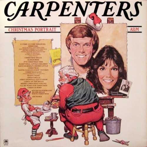 Allmusic album Review : The Carpenters were just about the last adult pop outfit of their era with anything resembling rock credibility (they did have a little of the latter in the early days, and werent a kid act like the Osmonds) who could have pulled off a straight Christmas album. And they did it in superb style here, illuminated throughout by the delightful, complex, often playful arrangements, courtesy of Peter Knight, Richard Carpenter, and Billy May. Actually, for a change on a Carpenters album, Richard is the dominant personality on display across this record, as both co-arranger and producer, as well as the mastermind behind the project; Karen Carpenters voice is also prominent, to be sure, most notably on "Merry Christmas, Darling" and "Have Yourself a Merry Little Christmas," and she threw herself into this next-to-last completed project (and their final release before a two-year hiatus), but its Richard who comes to the fore everywhere here, in ways that are impossible to ignore. And the results are mightily impressive, as the mood never slackens in what amounts to a wall-to-wall celebration of the Christmas holiday. After a suitably festive introductory section, Karen Carpenters solo voice comes up on the "Christmas Waltz" and the proceedings really take off, carrying us into the most engaging rendition of Leroy Andersons "Sleigh Ride" that has come down in many a year, and it only gets better from there, through a brace of holiday staples that end up sounding fresh in her voice and his arrangements. Theres not a slack moment on this album. christmas_portrait