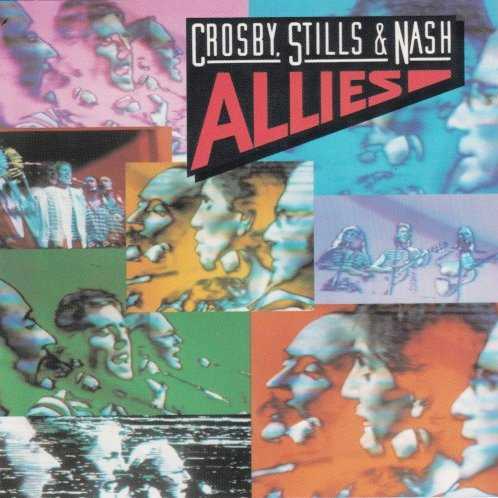 Allmusic album Review : This disc was originally to have coincided with the release of the cinematic film War Games -- as the song had been written, recorded, and was even used in early promotional trailers. Likewise, it became both the opening for this album as well as the A-side of a 45 rpm single with the belief that it would be prominently featured in the film. At the 11th hour -- and for mostly political reasons -- the song was removed from the project. So what hit record racks as Allies was a perplexing collection of studio and live tracks -- some dating back over half a decade. Although haphazardly compiled, the lack of cohesion doesnt diminish the value of a majority of the albums performances. In addition to Stephen Stills up-tempo synth-laden rocker "War Games," Graham Nash co-wrote Allies other new tune -- the comparatively tame ecologic and politically aware "Raise a Voice." Tellingly, neither tune contained involvement from David Crosby, who was out of commission during most of the 80s. His presence was felt, however, in the concert recordings which were chosen primarily by Nash and derived from two different shows: a 1977 Houston, TX, performance and a more recent 1982 show at the New Universal Amphitheatre in Universal City, CA. From CSNs November 22, 1977, Houston show is one of the highlights of this package -- David Crosbys acoustic cover of Joni Mitchells "(He Played Real Good) For Free." Crosbys interpretation gives a lonesome renegade quality to the composition that is subdued from Mitchells own readings. During the final lines, Nash joins Crosby for some unmistakably gorgeous harmony vocals -- proving their inherent value as a duo. The band version of "Shadow Captain" that also hails from the 1977 show is indeed passable, if not a bit reserved, as it varies little from its studio counterpart. The entire Houston performance was simulcast throughout North America and truncated segments of the show have been rebroadcast on the King Biscuit Flower Hour syndicated radio program ever since. The remaining six performances come from a November 19, 1982, show that not only was simulcast live, highlights were compiled for the Daylight Again home video release. Again, the conspicuous absence of David Crosbys normally robust vocals and fretwork indicate the nonentity/liability his on-stage presence had sadly become. Among the highlights in this batch is the cover of Paul McCartneys "Blackbird" -- which easily bests the Beatles White Album version with some surprisingly agile vocal blends from the trio. A rambunctious electric "For What Its Worth" closes Allies on a definite high note with Stills asserting himself as the preeminent electric guitarist that he was during this era. As the album failed at the cash register and subsequently on the charts, it remained out of print in North America since the mid 80s. In August of 1990, Atlantic Records Japan licensed Allies for compact disc. Few import copies made it to the States before the title became the subject of international legal wrangling at which point it was deleted -- making it highly sought after by fans and collectors alike. While it is certainly not an accurate career retrospective or really even a decent live album, Allies has a few bright moments and is worth at least a listen. allies