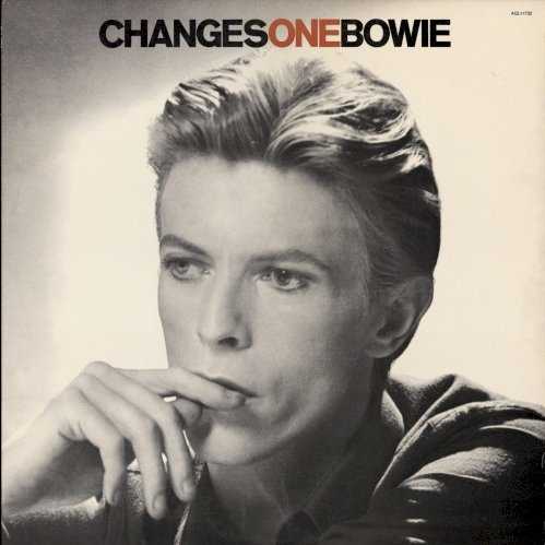 Allmusic album Review : David Bowies first official compilation album, released in the wake of Station to Station and sharing that albums odd typography, Changesonebowie is a handy one-stop roundup of the last four years of hits, plus "Space Oddity" -- an American smash in 1973, but unavailable on a U.K. single since its first appearance in 1969. It soared to the top of the British chart, dragging Changesone with it -- the album eventually peaked at number two. The albums main charm for confirmed fans was the inclusion of "John, Im Only Dancing." Never previously included on LP, the song was also making its American debut here, with the excitement soaring even higher when it was discovered that the "wrong" version had been included -- the regular 1972 U.K. single version was omitted in inadvertent favor of a 1973 re-recording. The error was corrected for subsequent pressings of the album. An unadventurous-looking track listing should not deter the keen fan. As with so many pre-CD age Bowie compilations, its very easy to overlook Changesonebowie in favor of the more-bang-for-your-buck career-spanning collections that have since emerged. It remains, however, a charming time capsule, a reminder of the days when Bowie was as much a chart-topping pop star as an iconic idol. changesonebowie