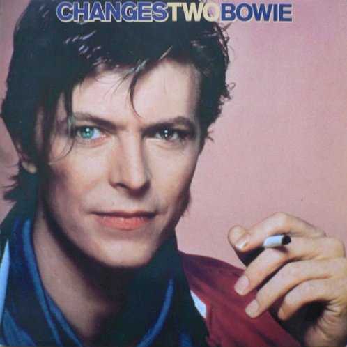 Allmusic album Review : Changestwobowie, the follow-up to 1976s Changesonebowie, was released as David Bowies RCA contract entered its final months, and a certain rancor began to permeate the relationship. The label did not even consult the star over the makeup of this collection, and the result is a strangely disjointed ragbag of tracks scraping through the past decade with little regard for either continuity or, perhaps surprisingly, the hits. Any cohesion that might be detected, then, tends to be in the eye of the beholder, although theres no denying that, with songs the quality of "Aladdin Sane" and "Oh You Pretty Things" onboard, there should be little room for rubbish. As with Changesonebowie, RCA appealed to collectors via the inclusion of one non-LP cut, in this case the 1975-era remake of "John, Im Only Dancing" -- long legendary as an outtake, a single had finally appeared in 1979. Further attention was garnered after "Wild Is the Wind" was lifted as a single. With Bowie agreeing to cut a very striking promotional video to accompany it, this most un-Top 30-like ballad reached number 24 in the U.K. changestwobowie