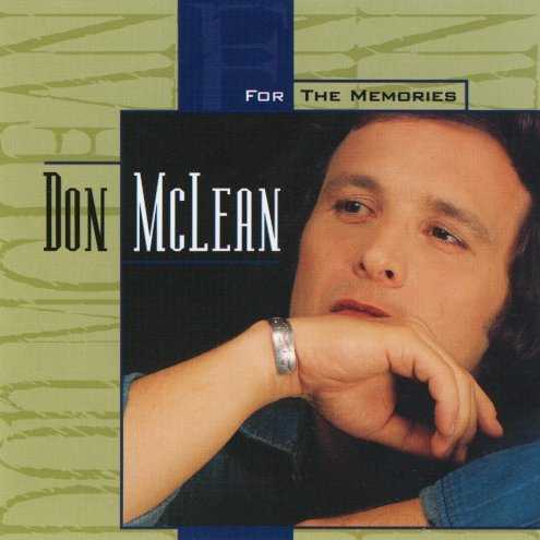 Allmusic album Review : In his liner notes, McLean claims he is "primarily a singer who occasionally writes songs," as opposed to, one presumes, a fully hyphenated singer-songwriter. That was the motivation for this collection, which consists entirely of his interpretations of love songs from the 30s, 40s, and 50s, given the full adult contemporary treatment, with some background vocals from the Jordanaires. Not only does McLean manage to effectively neuter the classic versions of hits identified with Sam Cooke, Hank Williams, Buddy Holly, Elvis, Ricky Nelson, and Patsy Cline, he also has a go at Gershwin, Berlin, and Hoagy Carmichael. If youre into Don McLean, its largely to hear folk-flavored soft rock with a fair amount of original material, not a forgettable exercise such as this. Available for only a brief time after its 1989 release as For the Memories Vol. 1 & 2 (the label, Gold Castle, folded weeks later), it was reissued on CD as just For the Memories in 1997, with a previously unreleased bonus track medley of "Somewhere Over the Rainbow/Brother Can You Spare a Dime." for_the_memories