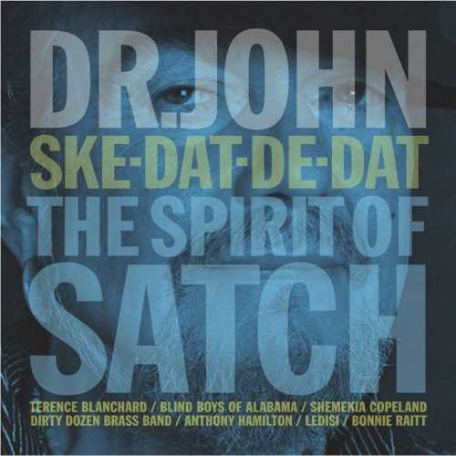 Allmusic album Review : Dr. Johns Ske-Dat-De-Dat: The Spirit of Satch is a collection of songs by and associated with fellow New Orleanian Louis Armstrong, one of the handful cats who put jazz on the map in the early years of the 20th century. Finely arranged by trombonist and co-producer Sarah Morrow, all of these 13 tracks feature guest stars and a great band. Dr. John goes right to the heart of Armstrongs music, opening with "What a Wonderful World," with a vocal intro by the Blind Boys of Alabama and trumpeter Nicholas Payton as a soloist. Its an illustration of just how much he "enjoys screwing with a good song." Though the song is oft-covered, this is likely the very first time its been done as pure NOLA funk, with drummer Herlin Riley popping all over backbeat. "Mack the Knife," with Mike Ladd and Terence Blanchard, may start with a monster syncopated jazz-funk vamp, but the seeming distance in the exchange between the two vocalists feels unbridgeable. "Tight Like This" done with a slow, Afro-Cuban groove, features with Telmary and Arturo Sandoval. Unfortunately, Dr. John is all but absen and the tune suffers for it. "Ive Got the World on a String" is a swinging, bluesy duet with Bonnie Raitt, with Pancho Sanchez dropping a sweet undercurrent of conga. "Gut Bucket Blues," a punchy, swaggering funk number, features a killer horn break from Payton. "Dippermouth Blues" is a driving, fat, front-line horn number, starring James "12" Andrews, while "Sweet Hunk O Trash" is a wonderful duet with Shemekia Copeland that recalls thegood-natured back and forth that Armstrong and Billie Holiday displayed on their 1949 version. His distorted RMI keyboard solo takes it to -- and over -- the margin. Anthony Hamiltons vocal on "Sometimes I Feel Like a Motherless Child" is smooth as silk atop a soulful, contemporary jazz chart. Its followed by two selections with the McCrary Sisters. The first "Thats My Home," is an easy R&B; stroll with Wendell Brunious on flügelhorn. "Nobody Knows the Trouble Ive Seen" is a stirring trad gospel arrrangement with Ledisi as Dr. Johns duet partner. "Wrap Your Troubles in Dreams" is gorgeous NOLA souled-out R&B; with Blanchard and the Blind Boys of Alabama. The closer, "When Youre Smiling" is a greasy second-line read with the Dirty Dozen Brass Band that sends this set out romping. Though a couple of cuts fall short of the mark, and the set may have a few too many guests, Ske-Dat-De-Dat is a solid tribute to Armstrong. It does take chances and almost always pulls them off thanks to Dr. Johns signature blend of musical imagination, wit, and savvy cool. ske_dat_de_dat_the_spirit_of_satch
