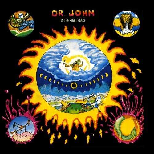 Allmusic album Review : Dr. John finally struck paydirt here and was certainly In the Right Place. With the hit single "Right Place Wrong Time" bounding up the charts, this fine collection saw many unaware listeners being initiated into New Orleans-style rock. Also including Allen Toussaints "Life," and a funky little number entitled "Traveling Mood," which shows off the good doctors fine piano styling, and with able help from the Meters as backup group, In the Right Place is still a fine collection to own.