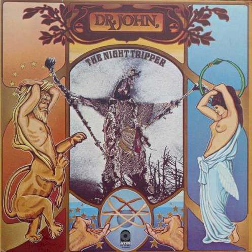 Allmusic album Review : Originally intended as a triple album, The Sun, Moon & Herbs was chopped up, whittled down and re-assembled into this single-disc release, and while Dr. John never liked this version much, perhaps the single disc is testament to the "less is more" theory. The seven cuts are all quite lengthy and the spells Dr. John and his consorts weave are dark and swampy. "Black John the Conqueror" comes from old Cajun folklore which the good Dr. has modernized and given a beat. The swampy "Craney Crow" is the younger sibling of his earlier "Walk On Guilded Splinters" and has a similar effect on the listener. "Pots on Fiyo (Fils Gumbo)" combines Latin American rhythms with lots of Cajun chants and spells. The vocals are nearly incomprehensible and actually serve as another instrument in the mix. "Zu Zu Mamou" is so thick that you can almost cut the music with a knife. Here, the atmosphere takes on a whole other meaning altogether. The Sun, Moon & Herbs is best listened to on a hot, muggy night with the sound of thunder rumbling off in the distance like jungle drums. Dr. John was definitely onto something here, but just what is left up to the listener.
