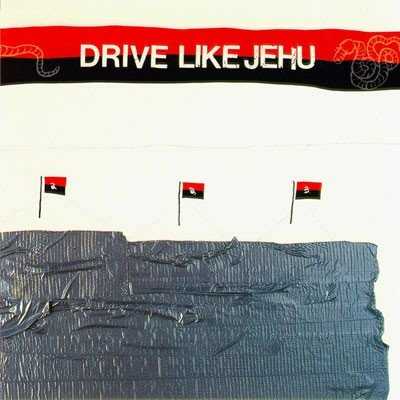 Allmusic album Review : Pitchfork was a fine enough band, but whatever happened between those days and the launch of Drive Like Jehu made the newer group a quantum leap forward, as this gripping album demonstrates. Starting with the deceptively calm then ripping "Caress," Drive Like Jehu lives up to the Biblical reference of the groups name by feeling like a heaven-sent storm taking everything along with it at 200 mph. The Rick Froberg/John Reis guitar team sound like theyve been dipped in battery acid, wired to a power station, and let absolutely loose, screaming, nervous riffs piled on top of each other and taking off for Mars. Frobergs own wild scream singing suits it perfectly, sounding like somethings about to give and leave nothing in its wake. The concluding chorus to "Spikes to You" is a call-and-response from hell, his strangled wail sounding like a last desperate cry for help, while "Good Luck In Jail" sounds even more like something from beyond a violent, horrifying wall of sound. Reis helps out himself every so often, with equally fierce results -- "Step on Chameleon" practically burns with threat both vocally and musically, Frobergs additional interjections on the chorus even more unsettling while the weirdly beautiful mid-song break takes things to an even higher level. Meanwhile, the Mike Kennedy/Mark Trombino rhythm section know when to cut out and when to go full out, throwing in a bunch of tempo shifts and changes per song without sounding like wanky prog rock wannabes. Everything is done in the service of intensity and emotion, winding everything up to explode and then explode again, as with the heart-in-throat shuddering start to "If It Kills You." Even the groups quietest moments loom with threat, sometimes just needing Kennedys bass or a soft hum of feedback, as on the start of "O Pencil Sharp," to make the point. drive_like_jehu