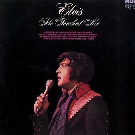 Allmusic album Review : Elvis third and final gospel album, He Touched Me, is distinct from both of his previous LPs -- it was not only recorded five years after the prior album, but included a far different set of songs and musicians. This is Elvis contemporary gospel record, including material from Bill Gaither (the title song), Andraé Crouch ("Ive Got Confidence"), and Dallas Frazier ("He Is My Everything"). His vocal backgrounds come from the Imperials and J.D. Sumner & the Stamps, and the instrumental arrangements leave space for electric guitar and electric bass. Though its spiritual, it doesnt have the sacred feel of 1960s His Hand in Mine or the first half of 1966s How Great Thou Art. he_touched_me