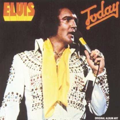Allmusic album Review : As it turned out, Today would be the last full studio album Elvis Presley recorded in his life. Headed out to Hollywood to collect the Grammy he won for Best Inspirational Performance of 1975 (it was awarded for a live version of "How Great Thou Art"), Presley booked sessions in RCAs L.A. Studio C with his longtime producer Felton Jarvis and settled in to knock out ten songs over the course of three days. Because it opens with the rollicking boogie "T-R-O-U-B-L-E" -- a legitimate throwback to the dawn of rock & roll -- and also finds space for the down-and-dirty gospel-soul groove of "Shake a Hand" and Billy Swans cheerful "I Can Help," Today was pegged upon its initial release as something of a return to Elvis Sun roots, but the rest of the record plays straight down the middle: a collection of Presleys preferred majestic ballads and MOR pop tempered by a touch of lushly produced Nashville country. This combination had long been a winning one for Elvis -- its the blend developed in the wake of 1971s Elvis Country (Im 10,000 Years Old) -- but in 1975, it was slightly past its sell-by date, so it didnt quite sell in blockbuster numbers ("T-R-O-U-B-L-E" did turn into a hit, nearly cracking the country Top Ten and revived in 1992 by Travis Tritt). Nevertheless, these era-specific concerns fade over time and leave Today standing as an excellent latter-day Elvis album. Those rockabilly revivals find Presley game and loose, as does a nimble version of the Statler Brothers "Susan When She Tried"; the trio of orchestrated ballads (Don McLeans "And I Love You So," Jerry Chesnuts "Woman Without Love," Troy Seals "Pieces of My Life") give Elvis an opportunity to find a moving heart beating underneath the shine, a skill that also enlivens an almost corny version of the 60s standard "Green, Green Grass of Home"; while the country reinvention of the Pointer Sisters "Fairytale" and the soulful rendition of Gregg Gordons "Bringin It Back" are expert adult contemporary -- gorgeous and skirting the edges of being overwrought. Added up, Today touches upon nearly everything he did well in the mid-70s -- a nice portrait of Elvis at a time when he was still an active, thriving working musician and a record that remains easy to enjoy today. today