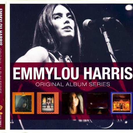 Allmusic album Review : Emmylou Harris was a little-known singer and songwriter playing the folk circuit in Washington, D.C., when she was discovered by Gram Parsons, who invited her to sing on his solo albums and revealed to the world she had a voice of striking beauty and the talent to use it wisely. After Parsons death, Harris embarked on a solo career that saw her creating a series of outstanding albums that combined the sound and style of classic country music with a progressive feel that made her one of the best respected artists of her generation. This specially priced box set includes Harris first five albums for Reprise Records in full, featuring some of her most compelling studio recordings. Included in this set are 1975s Pieces of the Sky, 1975s Elite Hotel, 1977s Luxury Liner, 1978s Quarter Moon in a Ten Cent Town, and 1979s Blue Kentucky Girl. original_album_series