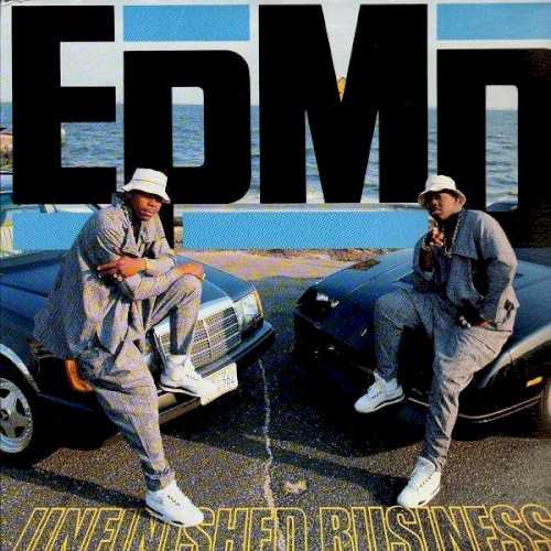 Allmusic album Review : EPMD avoided the dreaded sophomore curse and kept its artistic momentum going on its second album, Unfinished Business. Once again, the duo triumphed by going against the flow -- when MCs ranging from Public Enemy to Sir Mix-A-Lot to N.W.A werent hesitating to be abrasive and hyper, EPMD still had a sound that was decidedly relaxed by rap standards. For the most part, EPMDs lyrics arent exactly profound -- boasting and attacking sucker MCs is still their favorite activity. However, Erick and Parrish do challenge themselves a bit lyrically on "You Had Too Much to Drink" (a warning against drunk driving) and "Please Listen to My Demo," which recalls the days when they were struggling. But regardless of subject matter, they keep things exciting by having such an appealing, captivating sound. unfinished_business