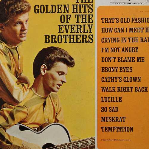 Allmusic album Review : An interesting collection of later Warner Bros. hits, too slick but enjoyable. the_golden_hits_of_the_everly_brothers