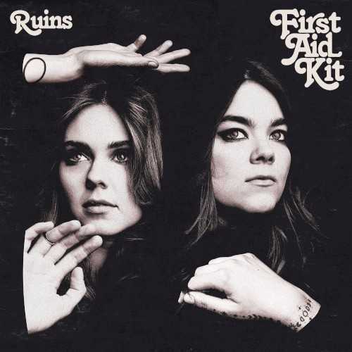 Allmusic album Review : With its release following their 2014 major-label debut, Stay Gold, by nearly four years, the Söderberg sisters of First Aid Kit began work on their fourth album after taking a break from music. In the meantime, Klara had moved back home to Stockholm from Manchester, England following a broken engagement. The resulting Ruins takes on heavy-hearted subject matter inspired by working through the personal aftermath. Still, fans of Stay Gold will find a familiar bright, assertive sound, with Klara and Johannas trademark tandem vocals bringing a certain air of resiliency to an unexpectedly lively set of songs. Ruins marks a first-time collaboration with producer Tucker Martine, whose résumé includes bands such as My Morning Jacket, the Decemberists, and Blind Pilot, and performances are bolstered by backing musicians that include the likes of R.E.Ms Peter Buck, Wilcos Glen Kotche, Midlakes McKenzie Smith, and LAKEs Eli Moore. The self-doubting opener, "Rebel Heart," sets the stage with a haunting folk-rock that features instruments like pedal steel, organ, tambourine, and Bucks eBow guitar among its sepia-shaded palette. A more confident, uptempo track, "Its a Shame" shows signs of mettle with advice like "No point in wasting sorrow/On things that wont be here tomorrow." These early tracks help establish a musical sprightliness that holds course for most of the album, even the heartbroken country ballad "Postcard" ("I wasn’t looking for trouble but trouble came/I wasn’t looking to change, I’ll never be the same"). Ruins is never complacent, though, keeping its rough, rustic edges, and allowing for the sounds of fingers on frets on quieter tunes like "To Live a Life." Lyrics dont put on a false front, either, and thats ultimately what makes the album linger -- from a title track that leaves us "Standing amongst ticket stubs and written notes and photographs" to a closer that loses track of time in search of a place that feels like home. ruins