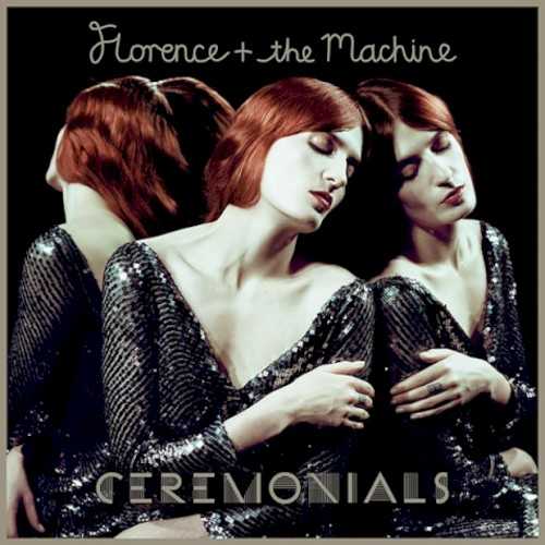 Allmusic album Review : There’s a point just past the halfway mark on “Shake It Out,” the rousing first single from Florence + the Machines second studio release, when the swelling guitars, organs, and strings, staccato percussion, and Florence Welchs air-raid siren of a voice lock up in a herculean battle over which one is going to launch itself into the stratosphere first. It’s a contest that plays out at least once on each of Ceremonials immaculately produced 12 tracks. Such carefully calculated moments of rhapsody would dissolve into redundant treacle in less capable hands, but Welch does emotional bombast better than any of her contemporaries, and when she wails into the black abyss above, the listener can’t help but return the call. Bigger and bolder than 2009’s excellent Lungs, Ceremonials rolls in like fog over the Thames, doling out a heavy-handed mix of Brit-pop-infused neo-soul anthems and lush, movie trailer-ready ballads that fuse the bluesy, electro-despair of Adele with the ornate, gothic melodrama of Kate Bush and Floodland-era Sisters of Mercy. Producer Paul Epworth (Bloc Party, Friendly Fires) knows that the fiercest weapon in his arsenal is Florence herself, and he stacks her vocals accordingly, creating a fevered, pagan gospel choir on “What the Water Gave Me” and “Leave My Body,” a ghostly, Phil Spector-ish chorale on the surprisingly Beatlesque “Breaking Down,” and a defiant, uplifting horde of merry pranksters on the spirited “Heartlines,” resulting in that rare sophomore outing that not only manages to avoid the slump, but bests its predecessor in the process. ceremonials