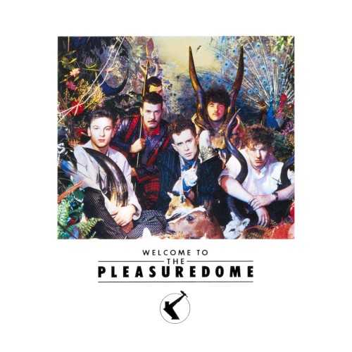 Allmusic album Review : Strip away all the hype, controversy, and attendant craziness surrounding Frankie -- most of which never reached American shores, though the equally bombastic "Relax" and "Two Tribes" both charted well -- and Welcome to the Pleasuredome holds up as an outrageously over-the-top, bizarre, but fun release. Less well known but worthwhile cuts include by-definition-camp "Krisco Kisses" and "The Only Star in Heaven," while U.K. smash "The Power of Love" is a gloriously insincere but still great hyper-ballad with strings from Anne Dudley. In truth, the albums more a testament to Trevor Horns production skills than anything else. To help out, he roped in a slew of Ian Durys backing musicians to provide the music, along with a guest appearance from his fellow Yes veteran Steve Howe on acoustic guitar that probably had prog rock fanatics collapsing in apoplexy. The end result was catchy, consciously modern -- almost to a fault -- arena-level synth rock of the early 80s that holds up just fine today, as much an endlessly listenable product of its times as the Chinn/Chapman string of glam rock hits from the early 70s. Certainly the endless series of pronouncements from a Ronald Reagan impersonator throughout automatically date the album while lending it a giddy extra layer of appeal. Even the series of covers on the album at once make no sense and plenty of it all at once. While Edwin Starrs "War" didnt need redoing, Bruce Springsteens "Born to Run" becomes a ridiculously over-the-top explosion that even outrocks the Boss. As the only member of the band actually doing anything the whole time (Paul Rutherford pipes up on backing vocals here and there), Holly Johnson needs to make a mark and does so with appropriately leering passion. He didnt quite turn out to be the new Freddie Mercury, but he makes a much better claim than most, combining a punk sneer with an ear for hyper-dramatic yelps. welcome_to_the_pleasuredome