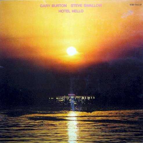 Allmusic album Review : Vibraphonist Gary Burton and bassist Steve Swallow had played together on a regular basis since 1967. This duet outing finds Burton switching between vibes, organ and marimba while Swallow doubles on occasional piano. As expected, the music is introverted, quiet, and occasionally swinging, but mostly floating. Burton and Swallow perform group originals (generally by Swallow), plus Carla Bleys "Vashkar" and Mike Gibbs "Inside In." Thoughtful background music with no real surprises or excitement. hotel_hello