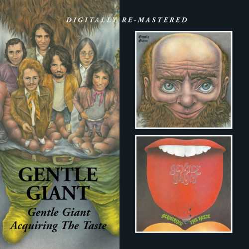 Allmusic album Review : This two-fer from the venerable British progressive rock band Gentle Giant features the group’s 1970 eponymous debut and 1971 sophomore outing Acquiring the Taste, both of which, along with their classic third release, Octopus, represented career highs. Of the two, Acquiring the Taste carries the most weight, boasting three of their best cuts in "Edge of Twilight," "The House," "The Street, The Room," and “The Moon Is Down,” but their inaugural offering is notable for effectively establishing the band’s eclectic sound. gentle_giant_acquiring_the_taste