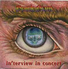 Allmusic album Review : Interview in Concert is part of a series of Gentle Giant official bootleg releases undertaken by the label Glass House. This third installment presents a concert from the American leg of the 1976 Interview tour. Therefore, the set list is very similar to the one found on the official live album Playing the Fool, recorded a few months later in Europe. The major difference is the presence of three songs from the 1976 Interview LP: "Give It Back," "Timing," and the title track. The first minute or so of "Proclamation" is missing but, this detail aside, Interview in Concert is a very good bootleg recording. The wide stereo separation and the type of hiss would indicate that this was taken from an FM broadcast. The sound quality is consistent throughout and, if one doesnt mind the hiss level, the CD will be much appreciated by the serious fan. Casual listeners should start with Playing the Fool, of course, but others will find impressive versions of "On Reflection" and "Interview," plus some slightly different renditions of other classic tracks, including the Octopus medley. Interview in Concert is redundant considering what was already available (even "Interview" and "Timing" had live versions included on the limited edition box set Under Construction), but the musicians were in very good shape. And for the die-hard fan, hearing the way the band went from the violin solo in "Timing" to "Free Hand" is alone worth finding this CD. interview_in_concert