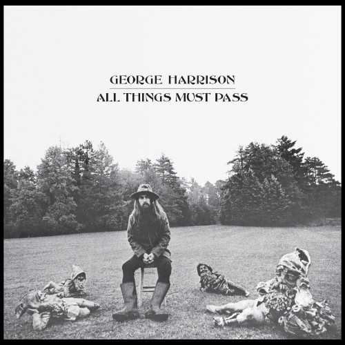 Allmusic album Review : Without a doubt, George Harrisons first solo recording, originally issued as a triple album, is his best. Drawing on his backlog of unused compositions from the late Beatles era, Harrison crafted material that managed the rare feat of conveying spiritual mysticism without sacrificing his gifts for melody and grand, sweeping arrangements. Enhanced by Phil Spectors lush orchestral production and Harrisons own superb slide guitar, nearly every song is excellent: "Awaiting on You All," "Beware of Darkness," the Dylan collaboration "Id Have You Anytime," "Isnt It a Pity," and the hit singles "My Sweet Lord" and "What Is Life" are just a few of the highlights. A very moving work, with a slight flaw: the jams that comprise the final third of the album are somewhat dispensable, and have probably only been played once or twice by most of the listeners who own this record. Those same jams, however, played by Eric Clapton, Carl Radle, Bobby Whitlock, and Jim Gordon (all of whom had just come off of touring as part of Delaney & Bonnies band), proved to be of immense musical importance, precipitating the formation of Derek & the Dominos. Thus, they werent a total dead end, and may actually be much more to the liking of the latter bands fans. all_things_must_pass