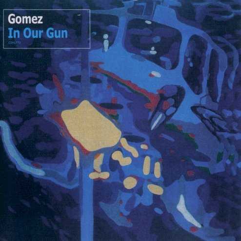 Allmusic album Review : Gomez is back with their third proper album, following the B-sides and rarities collection Abandoned Shopping Trolley Hotline. The time off has served them well, as In Our Gun has all the elements that made their debut so great, and then some. The album starts strong, with "Shot Shot sporting a great up-tempo Gomez groove with some tasty sax touches that show up on several tracks. As the album unfolds, it seems the Gomez boys have been listening to quite a bit of dub. There is also a bit more in the way of electronica influence and sound processing on some tracks, but Gomez never forget theyre a rock band. In fact, one of their strongest assets is their ability to absorb and integrate musical influences and still sound like no one but themselves. Even though "Ruff Stuff"s odd synth sounds and the weird psychedelic interlude in "Drench" havent been heard from these guys before, theres no mistaking that its Gomez. They cover a lot of musical territory, from ballads like "In our Gun" and "Sound of Sounds" to "Army Dub" to the rousing closer "Ballad of Nice and Easy," with all the effortlessness displayed on Bring It On. Great songs, cool arrangements, and excellent production; In Our Gun is another winner from Gomez. in_our_gun