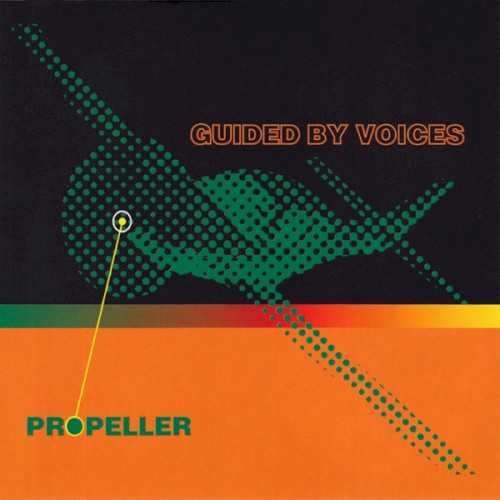 Allmusic album Review : 1992s Propeller was an album that Guided by Voices originally released themselves; it was eventually reissued on the Scat label one year later. All of the ingredients that make the group totally original are present -- rough production, strong melodies courtesy of Robert Pollard, and an overall sound straight out of the British clubs back in the mid-60s. The opening epic, "Over the Neptune/Mesh Gear Fox," is two different songs sewn together (similar to T. Rexs "Tenement Lady" off their classic Tanx album). It starts off as a rock & roller and later changes into space rock, while "Quality of Armor" starts off as a cross between the Beatles and Elvis Costellos "(Whats So Funny Bout) Peace Love and Understanding?" But Guided by Voices have a style all their own, evidenced by the irresistible combination of chromatic guitar riffs and anthemic choruses contained in "Exit Flagger," and in the experimental song splices throughout "Back to Saturn X Radio Report." "Circus World" is pure guitar pop, as is the now-classic "Weedking." Propeller proved to be an important stepping stone for the group, helping to set the stage for such later triumphs as Bee Thousand and Alien Lanes. propeller