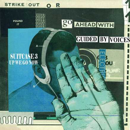 Allmusic album Review : Not many bands could release a box set of 100 original unreleased songs, and fewer still could (or would) do it twice. But given Robert Pollards freakish level of productivity, it figures that Guided by Voices would be the first band to turn that singular accomplishment into a hat trick -- Suitcase 3: Up We Go Now is the third in a series of four-disc box sets featuring 100 previously unheard tracks from GBV archives, which is all the more impressive given the fact Guided by Voices broke up at the end of 2004, meaning bandleader Pollard has been sitting on this many leftovers five years after the group ceased to be. However, quantity isnt always quality, and while the first two Suitcase sets were somewhat hit and miss, Suitcase 3: Up We Go Now is far and away the weakest in the series, a mass of scraps that didnt make the cut on the first two collections (or on one of their 15 official studio albums) for reasons that become obvious when you try to plow through the thing. The majority of the tracks on Suitcase 3 dont sound like songs so much as fragments, ideas that were quickly committed to tape and then tossed into a box where they stayed, and even by the lo-fi standards of GBV, the production and fidelity is often dreadful, meaning that they often sound like they were recorded on a boombox, only this time, it was a boombox that wasnt working quite right, with static, severe hiss, volume jumps and dips, and other examples of technical ineptitude that make Propeller sound like Dark Side of the Moon by comparison. A lot of the material doesnt even seem to be Guided By Voices in the strictest sense, just Pollard and his rudimentary acoustic guitar, and the rapid, martial strum of these numbers gets tiring with great speed. Its worth noting that many of these flaws could also be attributed to some of GBVs best albums, but those albums also had enough great songs to compensate, and Suitcase 3 appears to be what was left over after Pollards A-List songs were harvested for previous projects. While discs one through three are made up of demos and unreleased tracks (each credited to a different imaginary band), disc four offers the promise of buried treasure, preserving some improvised acoustic sessions from 1994 with Pollard and guitarists Tobin Sprout and Greg Demos working up material for the classic Alien Lanes. Given that this one was one of GBVs most impressive periods, fans might expect something special, but while there are bits are pieces that would evolve with time into worthwhile songs, most of this disc is the sound of three friends goofing off, and the fact theyre often interrupted by ringing telephones, children playing, and other folks having conversations eliminates the feeling youre witnessing the creation of magic. There are a few stray items on Suitcase 3 that are worth a listen -- several songs that seemingly date from the R.E.M. -emulating period of the Forever Since Breakfast EP, and the gloriously baffling "Sonny the Monster," an oddball synth pop interpretation of a number Pollard wrote for one of his pre-GBV bands. But the unfortunate truth is, Suitcase 3: Up We Go Now is the shoddiest posthumous Guided by Voices release to date, and maybe the least satisfying product Robert Pollard has released to date. If the stuff left in the suitcase isnt any better than this, Bob, youre better off just leaving it in the basement. suitcase_3_up_we_go_now