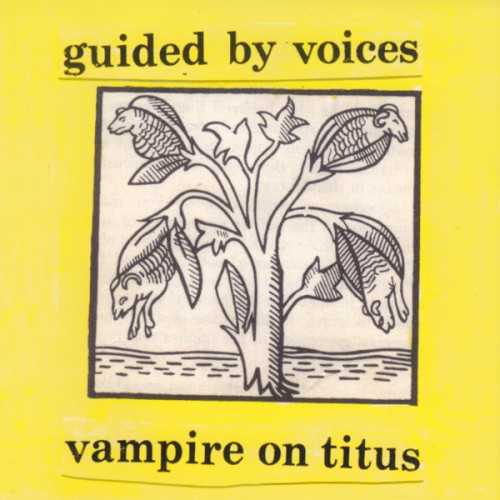 Allmusic album Review : The home-crafted appeal of Guided by Voices finally reached the general public when Vampire on Titus was released in 1993. The band was on a roll at the time, pumping out creative gems like a band possessed. With one of their very best lineups, they explore the many aspects of their limited production skills without any pretension. Bandleader Robert Pollard found his voice around this time, going from a tuneful yelp to a dark croon effortlessly. And the marvelous Tobin Sprout was still with the band at the time, contributing several memorable songs that mixed up things nicely. Songs float in and out with a tight efficiency that is not typical of many likeminded artists. But without one extra second wasted on a melody, the albums strengths are only made more evident. Pollards voice had never sounded as dark and anxious as it does on "#2 in the Model Home Series," yet on most tracks he shows an endless optimism that brings to mind Warehouse-era Bob Mould. The beautiful "Marchers in Orange" is where his voice gets its best showcase, wailing away despite the weak production. The band really does display a tremendous amount of power and creativity on this effort, and fans of indie rock should try and find this as soon as possible. Like the Replacements Hootenanny or Pavements Slanted & Enchanted, this kicked off a several-album streak of brilliance that went unnoticed by the mainstream but collected quite a following in the underground. vampire_on_titus