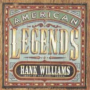 Allmusic album Review : As one might easily guess from looking at their covers, Laserlight Records AMERICAN LEGENDS discs feature those artists honored by the U.S. Postal Service. Volume 18 in the series pays tribute to Hank Williams Sr., arguably country musics greatest songwriter and certainly the biggest country star of his era. Between 1947 and 1953--the year of his untimely death--Williams placed 35 songs in the country Top 10, many of which he wrote himself.<br><br> Hank Williams appears on only four of the thirteen recordings included on AMERICAN LEGENDS. The other nine tracks are songs written by and popularized by Williams but performed here by other artists. West Coast honky-tonk legend Rose Maddox sings three Williams songs, and Molly ODay gives three others an Appalachian flavor. Bluegrass legends the Osborne Brothers add "My Heart Would Know" and "My Sweet Love Aint Around." While theres nothing wrong with these recordings per se, they dont meet the high standard set by Williams original recordings. Furthermore, several of these songs are definitely second-tier songwriting efforts. Accordingly, AMERICAN LEGENDS is a nice, though not exemplary, set. Those seeking Williams original classic recordings should consider either 20 GREATEST HITS or 40 GREATEST HITS. american_legends_best_of_the_early_years
