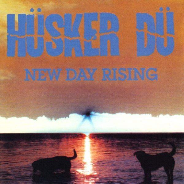 Allmusic album Review : For New Day Rising, the follow-up to their breakthrough double-album Zen Arcade, Hüsker Dü replaced concept with conciseness, concentrating on individual songs delivered as scalding post-hardcore pop. New Day Rising is not only a more vicious and relentless record than Zen Arcade, its more melodic. Bob Mould and Grant Hart have written tightly crafted, melodic pop songs that dont compromise Hüskers volcanic, unchecked power. Mould and Harts songs owe a great deal to 60s pop, as the verses and choruses ebb and flow with immediately catchy hooks. Occasionally, the razor-thin production and waves of noise mean that it takes a little bit of effort to pick out the melodies, but more often the furious noise and melodies fuse together to create an overwhelming sonic force. Its possible to hear the rivalry between Mould and Hart on the album itself -- each song is like a game of one-upmanship, as Mould responds to "The Girl Who Lives on Heaven Hill" with "Celebrated Summer." Neither songwriter slips -- both turn in songs that are catchy, clever, and alternately wracked with pain or teeming with humor. New Day Rising is a positively cathartic record and ranks as Hüsker Düs most sustained moment of pure power. new_day_rising