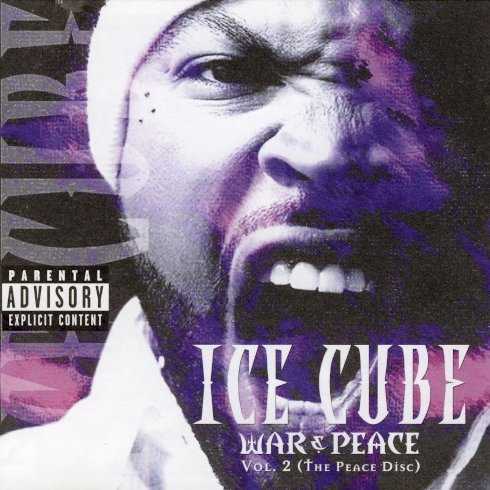 Allmusic album Review : The second volume of Ice Cubes War & Peace album finds the multi-talented veteran MC evolving beyond a mere gangsta rap artist. Of course, Ice Cube doesnt admit his maturity, starting the album off with an excellent song titled "Hello" featuring MC Ren and Dr. Dre. The Dre-produced song has the ex-NWA members rapping "I started this gangsta ****/and this is the ************ thanks I get?" and reinstating their thug stance. Besides this opening song, Cube also is heard later on the album rapping to "keep in gangsta," yet for as much as Cube flexes about being hard, he has actually evolved into a wiser, more composed artist than the hate-fueled gangsta found on his early albums. Some of the songs on War & Peace, Vol. 2 such as "Record Company Pimpin" reflect the deep insight he is easily capable of injecting into his lyrics. Unfortunately, for every contemplative moment on this album, there are also plenty of songs such as "Can You Bounce?" and "Hello" that reduce themselves to simple, lucid attempts at hit singles. These songs -- along with the slightly more thought-out, radio-friendly "Until We Rich" -- are wonderful songs, rich in hooks and full of strong beats, but they dont really fit in with the rest of the album. The fact that Ice Cube churned out two albums of content during his lengthy absence from the rap world in the late 90s makes the two volumes of War & Peace overly eclectic. What made albums such as Straight Outta Compton and AmeriKKKas Most Wanted such strong albums were consistency; Dr. Dre and the Bomb Squad, respectively, were able to map out an overall musical feel for these albums with their signature styles and unique motifs. Instead of having a fully realized sound such as the aforementioned albums, the revolving door of production on War & Peace that includes Dr. Dre, Puff Daddy, and One Eye for One Eye among others makes this album sound very undeceive in terms of style. Cubes rapping sounds great with plenty of ideas that extend outside of simple gangsta motifs and slick rhymes full of wit; however, the constant changes in the album from hook-laden hits to denser, message-filled songs and from stark, minimal beats to up-tempo dance-rap make this a sometimes brilliant yet ultimately spotty, multi-dimensional album that needs more focus. war_peace_vol_2_the_peace_disc