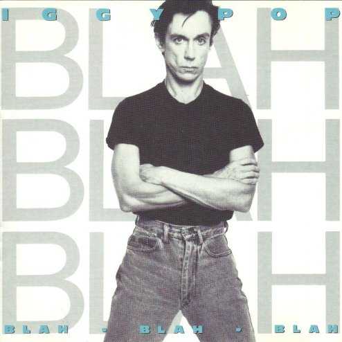 Allmusic album Review : In 1983, Iggy Pops career was in shambles, but an unexpected windfall arrived thanks to Iggys frequent benefactor David Bowie. Bowie recorded "China Girl," a song Bowie and Pop co-wrote, for his album Lets Dance, earning Iggy some large (and much-needed) royalty checks. Wisely realizing he was running out of second chances, Iggy decided to make the most of his good fortune; he steered clear of drugs, learned to cook his own meals, started putting money in the bank, and used his savings to bankroll a new album. David Bowie offered to help, and together they came up with Blah Blah Blah, the most calculatedly commercial album of Iggys career. Like The Idiot, Blah Blah Blah was heavily influenced by Bowies input; however, while The Idiot was made by a man creating intelligent and ambitious art rock, Blah Blah Blah is the work of a popmeister looking for hits and not afraid to sound cheesy about it. In the liner notes, a member of Duran Duran is thanked for the loan of a drum machine, and that speaks volumes about the production; Blah Blah Blah is slick in a very 80s way, dominated by preprogrammed percussion and swirling keyboards. And in the four years since Zombie Birdhouse, Iggy hadnt come up with much in the way of material; the only truly memorable tracks are "Real Wild Child (Wild One)," a neat bit of electro-processed rockabilly (previously a hit for Australian rocker Johnny OKeefe), and the moody "Cry for Love," co-written by former Sex Pistols guitarist Steve Jones. Both of these songs were minor hits, so Blah Blah Blah succeeded on its obviously commercial terms, but that doesnt change the fact its one of Iggys least interesting albums, and has dated worse than almost anything hes ever recorded. blah_blah_blah